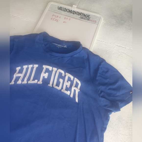 Tommy Hilfiger T shirt size medium  Blue - Picture 3 of 4